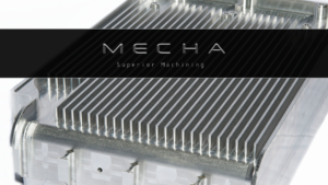 Mecha, Inc. Superior Machining. Logo